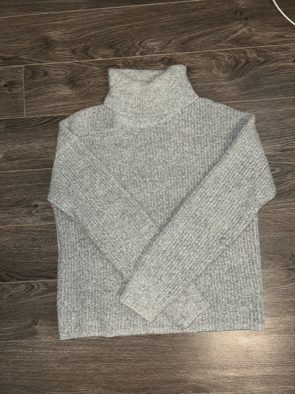 Calvin Klein Women’s Gray Turtleneck Sweater